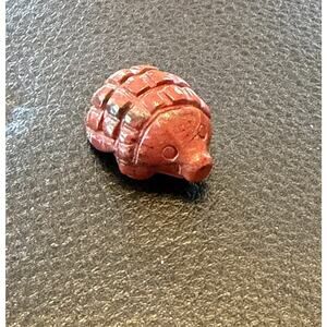Small Red Jasper Crystal Hedgehog